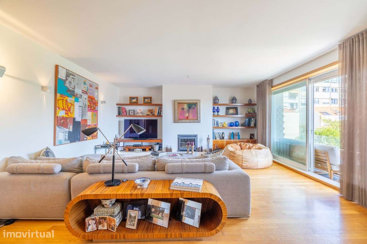 Apartamento T4 Triplex  | Foz do Douro | Vista Mar |  50 m Avenida Br - Grande imagem: 4/54