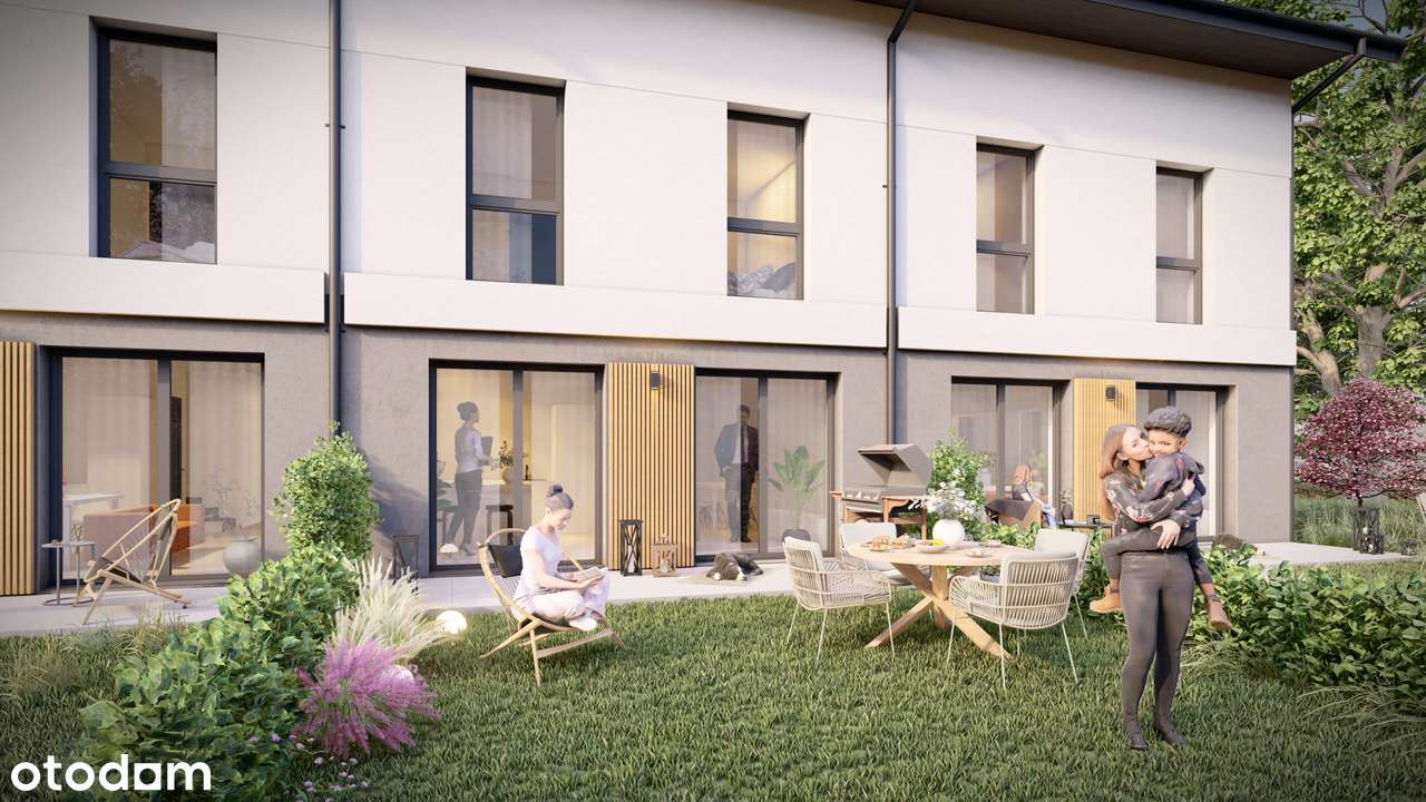 DOM Szeregówka 119m2 WIELOGŁOWY -  II etap, 4pokoje - Pełny obrazek: 4/7