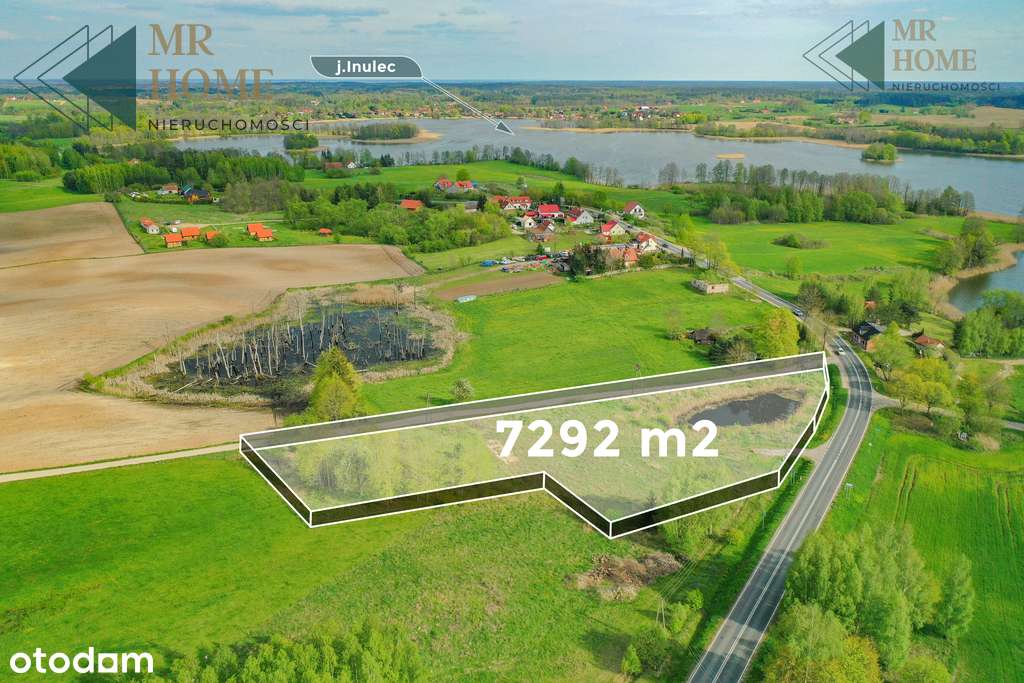 Budowlana działka ze stawem pod Mikołajkami-0