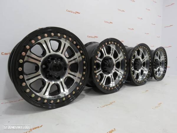 Jantes em alumínio com Beadlock Monstter Racing 17x9 ET-30 6x139.7 - 4