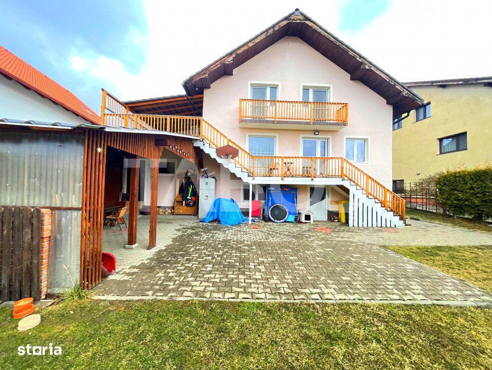 Casa individuala 5 camere 165 mpu garaj si teren 549 mp Bavaria Sibiu