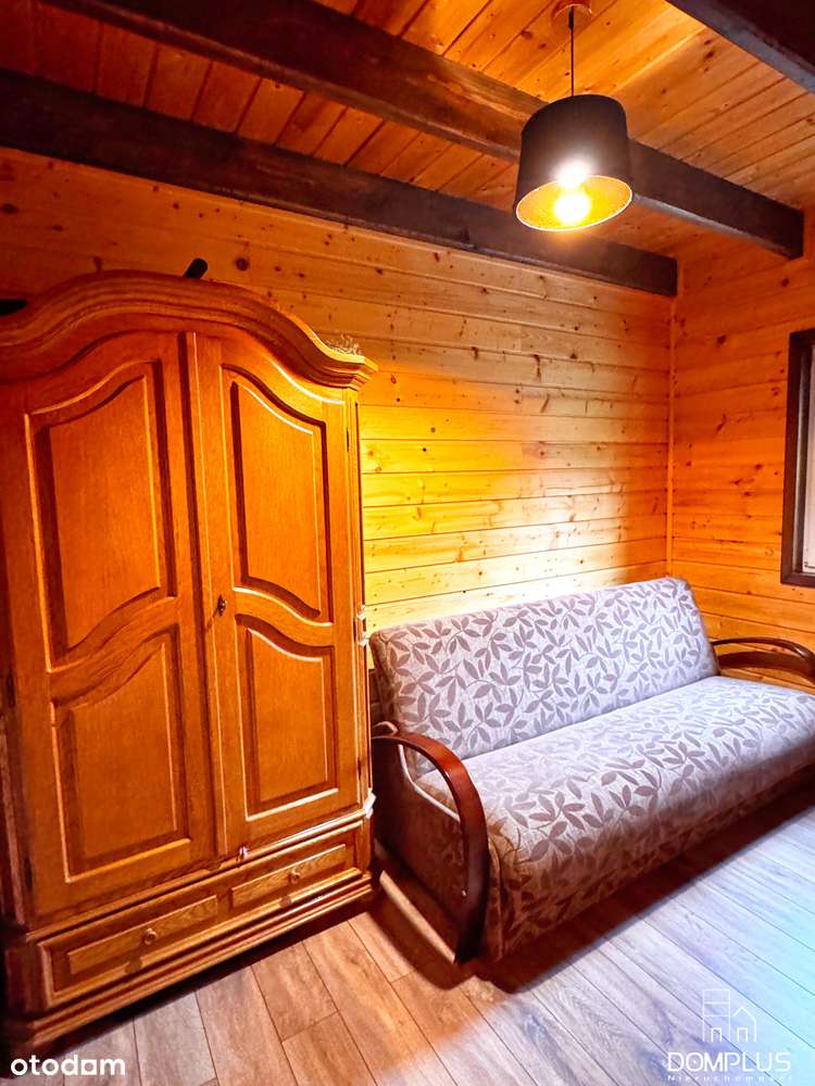 Urokliwy drewniany dom nad jeziorem w Chojnie. gm. Wronki - Pełny obrazek: 4/13