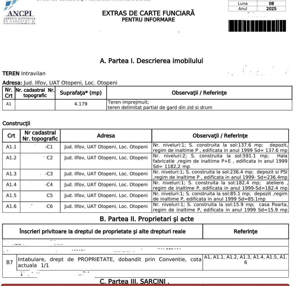 TEREN IN OTOPENI -VIS-A-VIS DE AEROPORTUL INTERNAȚIONAL „HENRI COANDĂ” - Imagine principală: 3/3