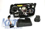 Faruri compatibil cu VW Bora (09.1998-07.2005) Angel Eyes Negru - 3