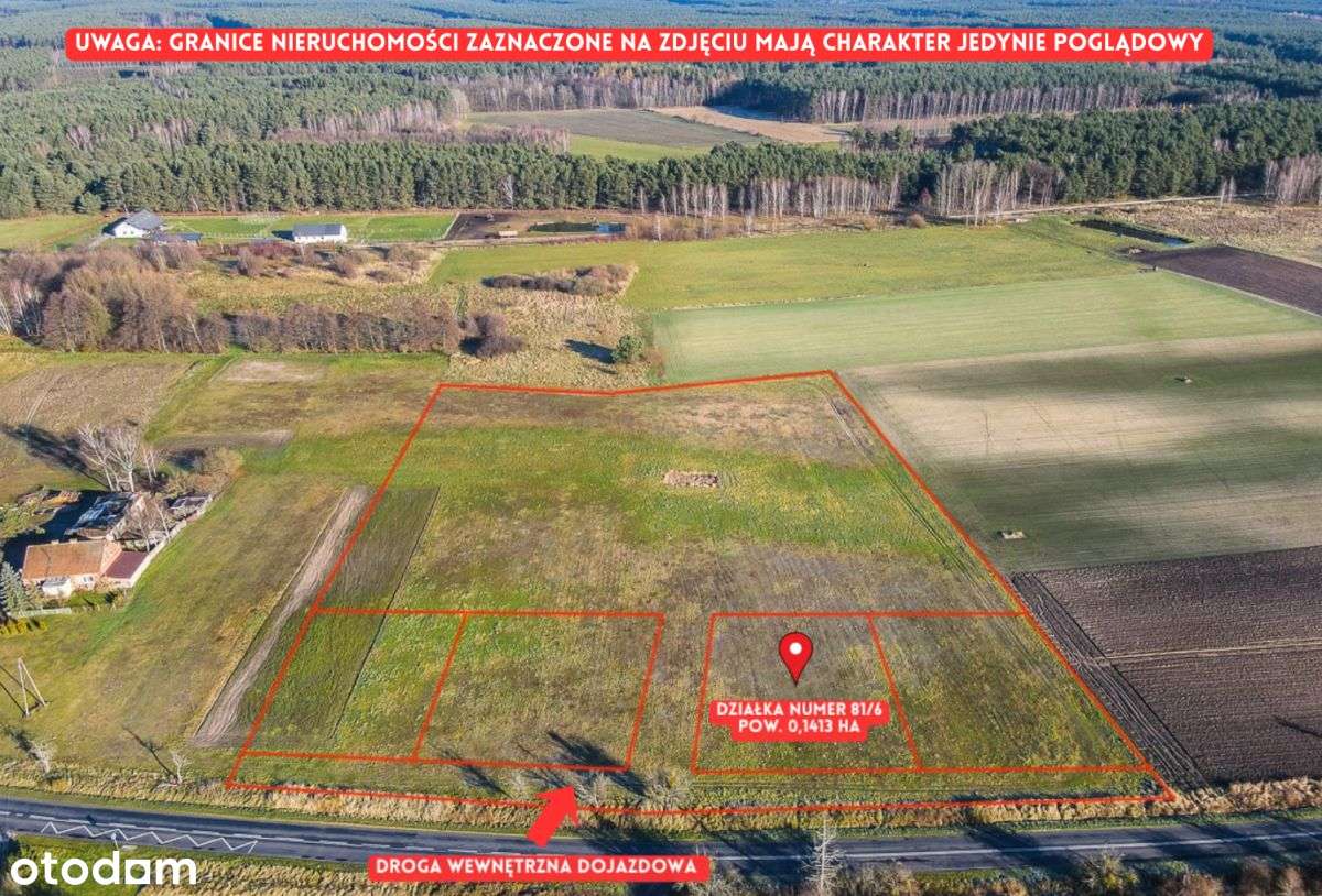 Działka Kiszewko z WZ na Dom Jednorodzinny-0