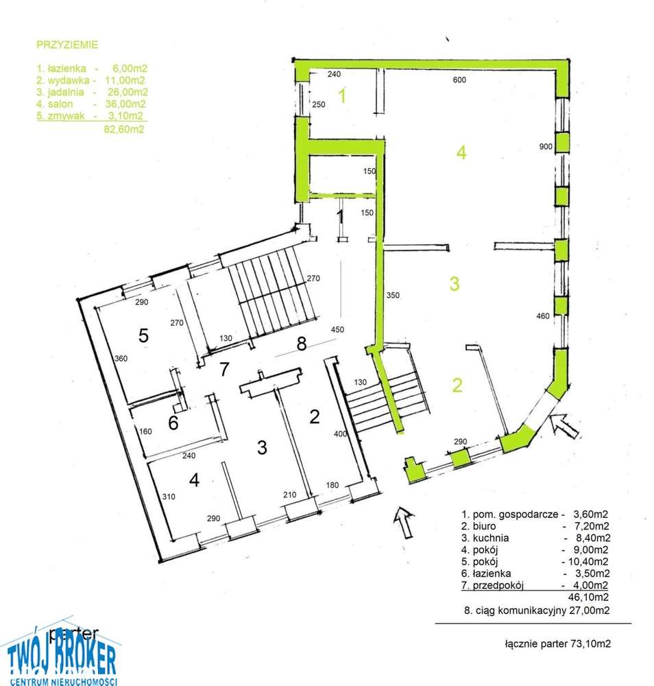 Dom mieszkalno- usługowy nad Zalewem Wiślanym-13