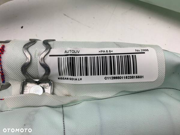 INFINITI Q30 KURTYNA AIRBAG LEWA PODUSZKA OEM - 4