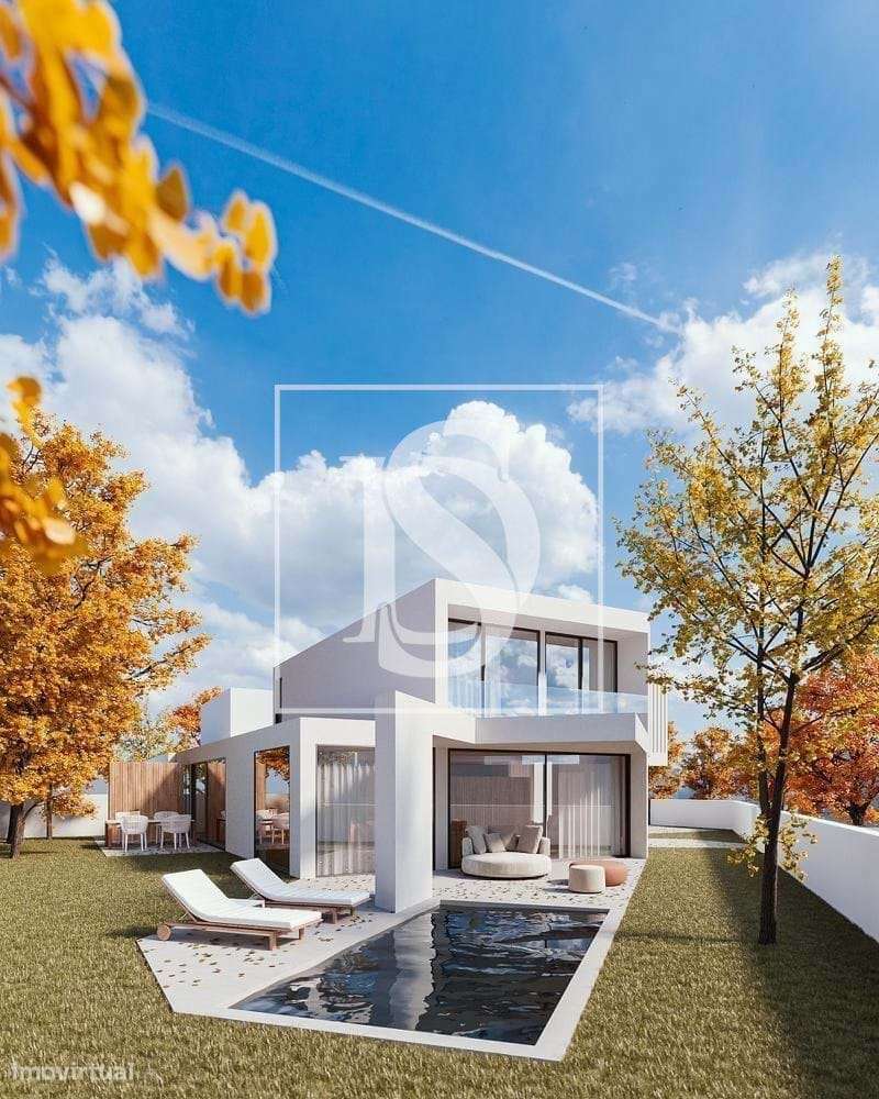 Lote de 597,7 m² c/ Projeto de Moradia Moderna com Piscina - Grande imagem: 3/10