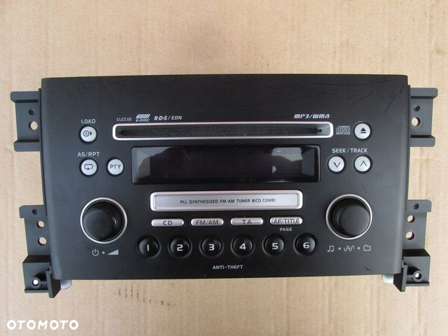 Grand Vitara II lift Radio 39101-76K30 CD MP3 radioodtwarzacz - 2