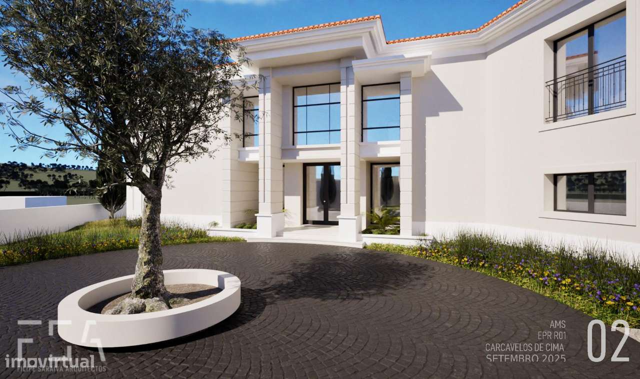 Terreno de Quinta com projeto de arquitetura - Grande imagem: 2/13