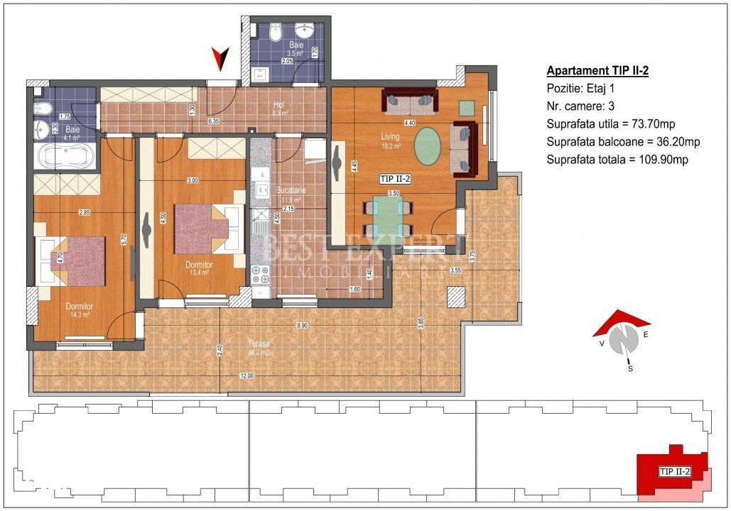 Theodor Pallady Apartament 3 camere Avans Minim 15% - Metrou Nicolae T