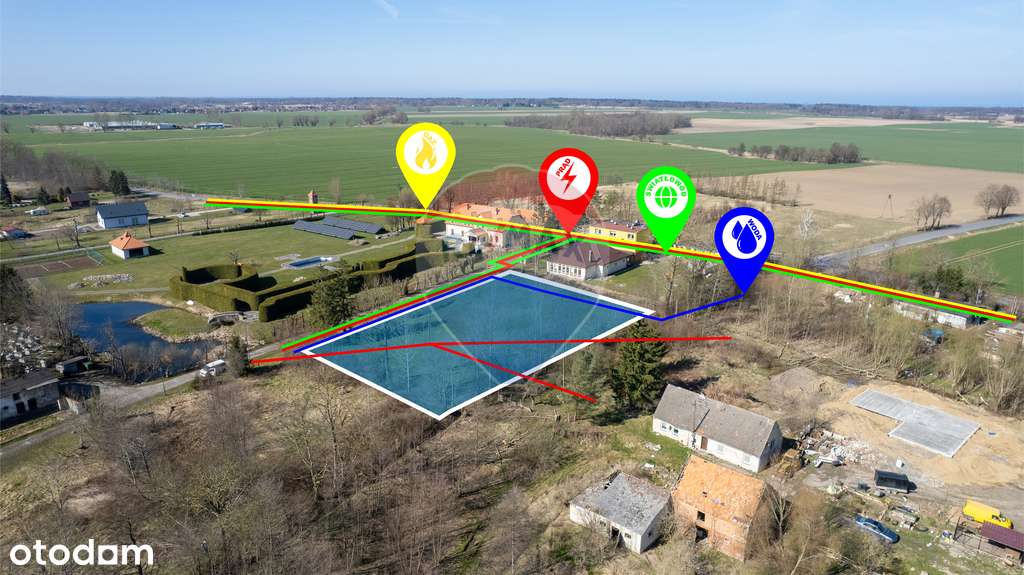 Działka w Śmiechowie 2700 m2 z WZ! - Pełny obrazek: 5/12