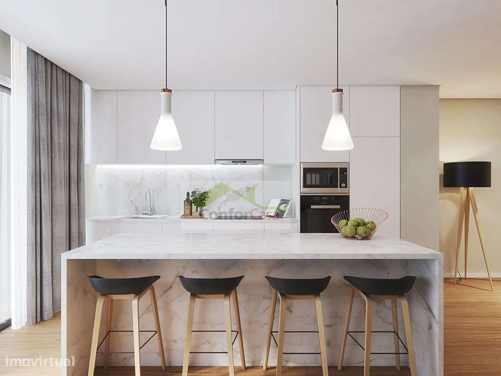 Apartamento T2 novo em excelente localização - Grande imagem: 5/20