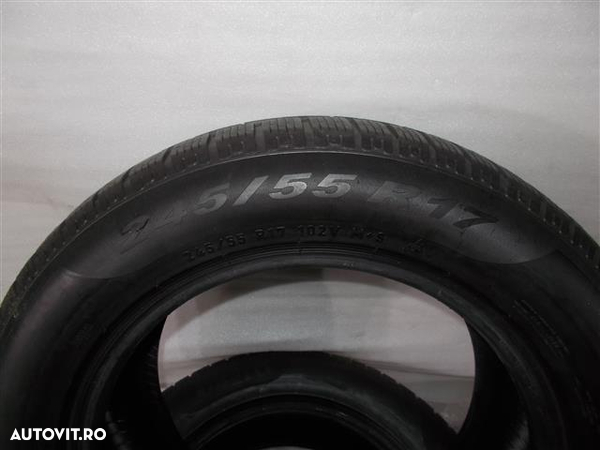 Pereche 2 anvelope iarna Pirelli Sottozero 245/55R17 102V, DOT 1914 - 4