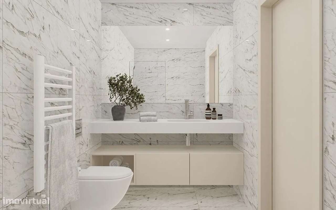 Apartamento T2  Varanda Douro Nobilis I 3º pisoPronto Habitar-25