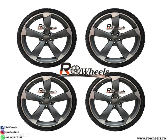 Jante Audi 19 R19 Model ROTOR A4 A5 A6 A7 Q3 Q5 anvelope vara - 5