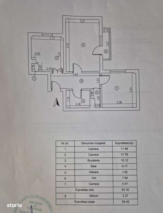 Apartament 2 camere decomandat – Drumul Taberei-9