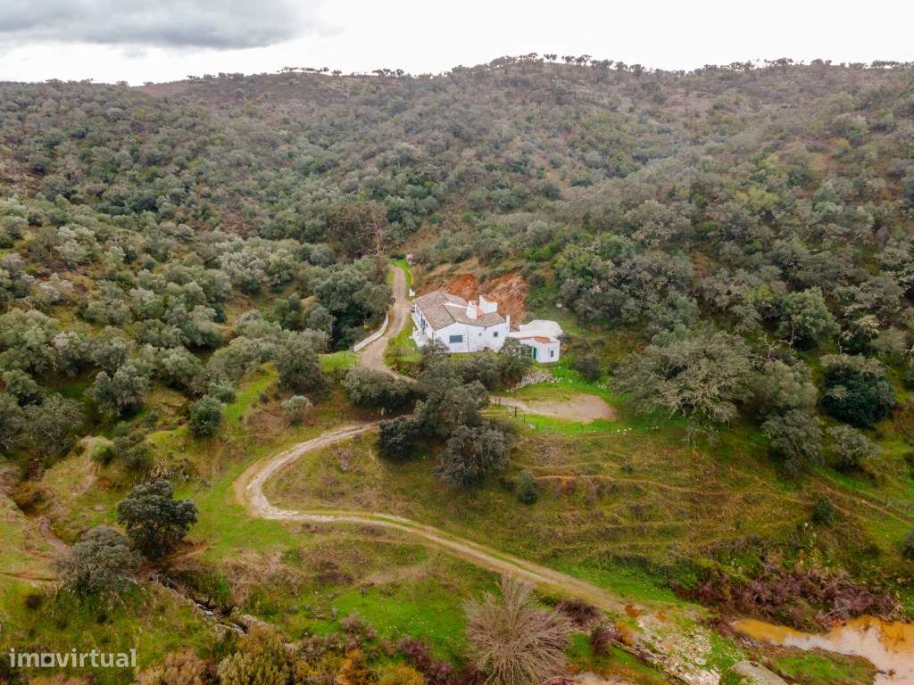 Quinta com quatro suítes e moínho, junto ao Rio Guadiana-6