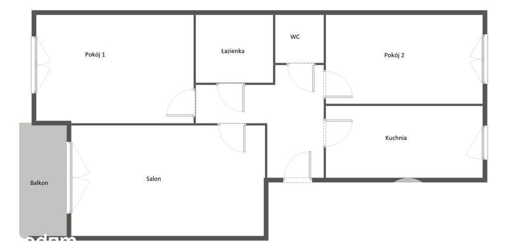 Niebuszewo, 3 pokoje, balkon-7