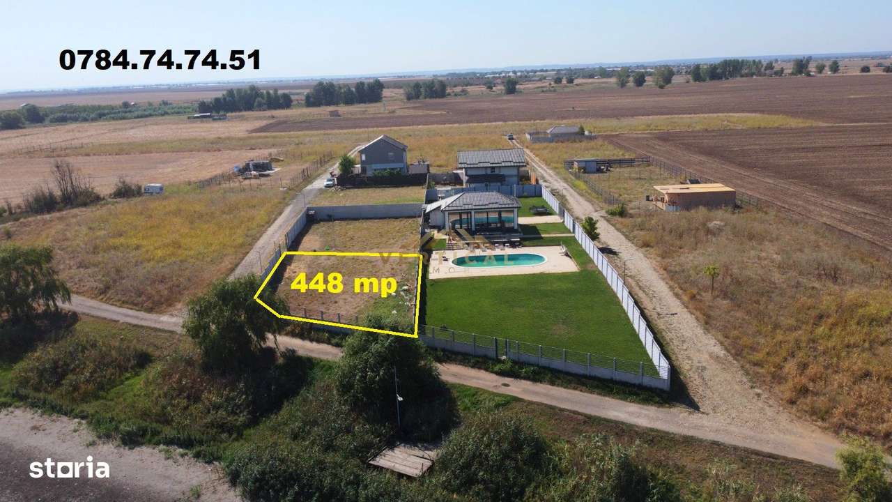 Teren cu vedere la lac - comuna Berceni - Imagine principală: 1/2