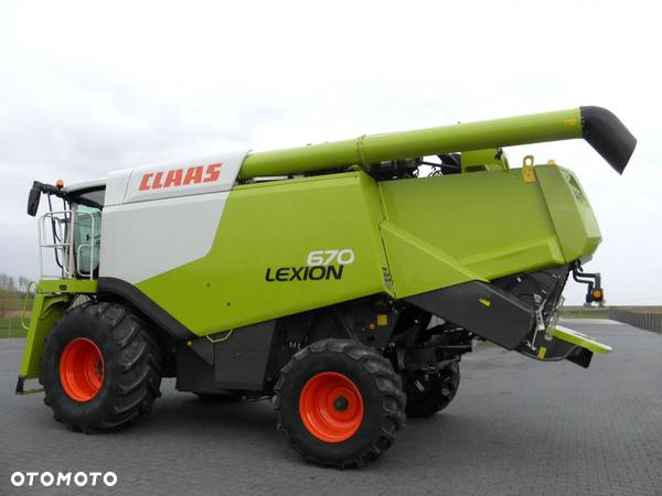 Claas Lexion 670 2013 Rok, Nie Malowany, Nowsza Najbogatsza Wersja, heder 7,5 m Vario, Stan Bardzo Dobry - 16