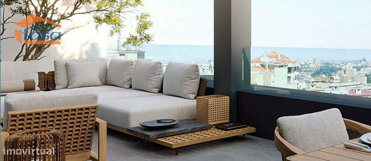 T0 no ultimo piso com Terraço 45.07m2,  lugar de garagem e arrumos ... - Grande imagem: 5/11