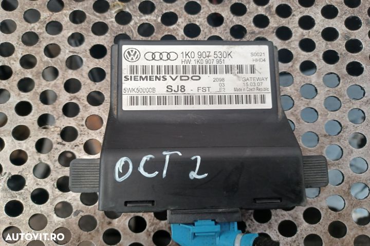 MODUL CAN GATEWAY 1K0907530K Skoda Octavia 2  [din 2004 pana  2008] seria - 1