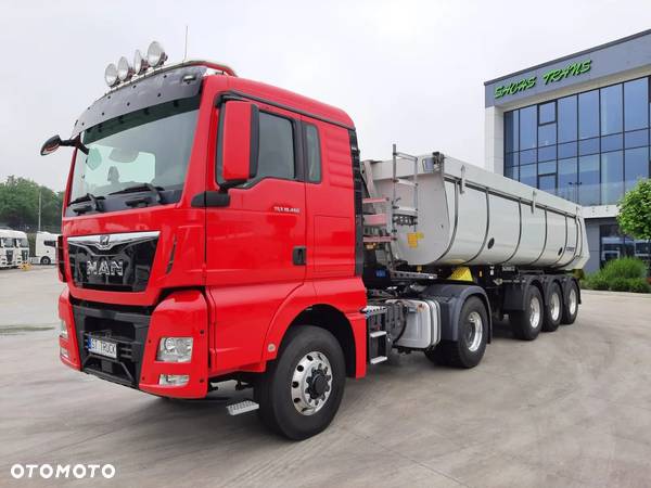 MAN TGX 18.460 / 4X4 HYDRODRIVE / PTO /KIPPER HYDRAULIK +  SCHMITZ CARGOBULL SKI 24 SL 7.2 / THERMO/ ALU/ 24m3/ SCHLAMMDICHT - 6