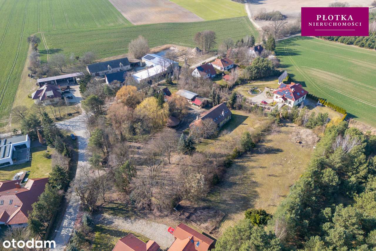 Dom z oranżerią z kominkiem ze stawem i altaną, wraz z domem weselnym-11