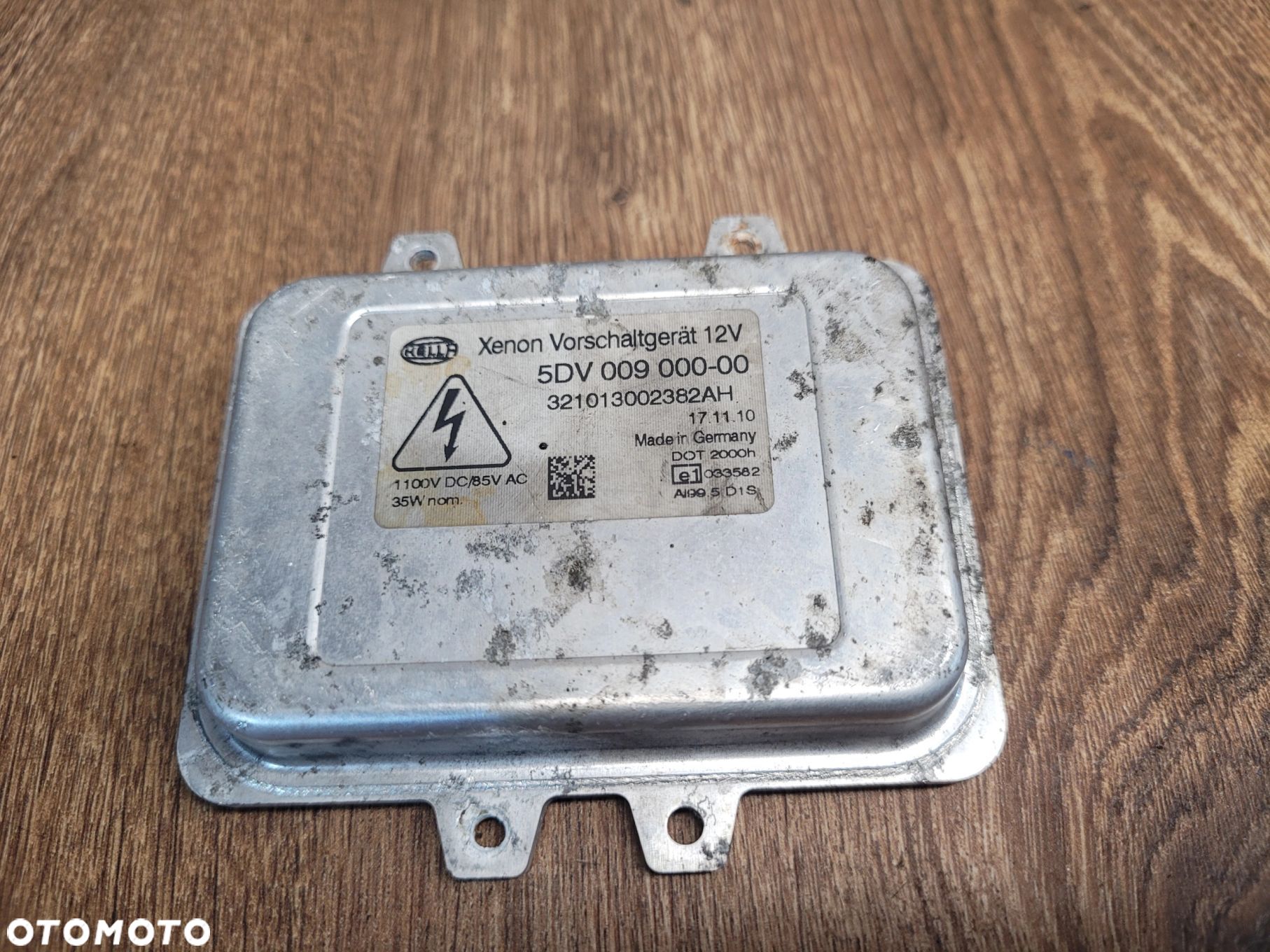 Audi VW Skoda Seat Przetwornica lampy XENON 5DV009000-00 - 1