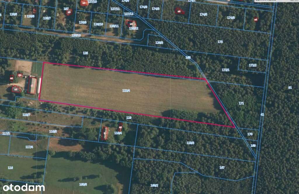 Działka Budowlana- Plan Zagospodarowania -Ciężków-4