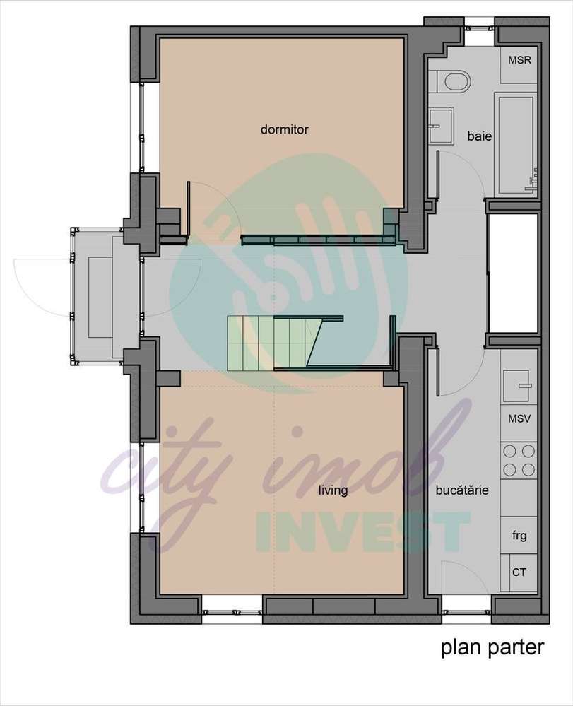 Casă 4 camere Moșilor – Foișor | Renovată-4