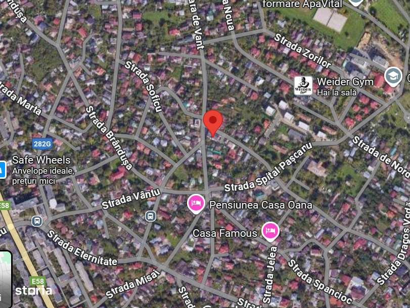 Teren intravilan + locuinta, 2800mp Moara de Vant la strada principala - Imagine principală: 1/1