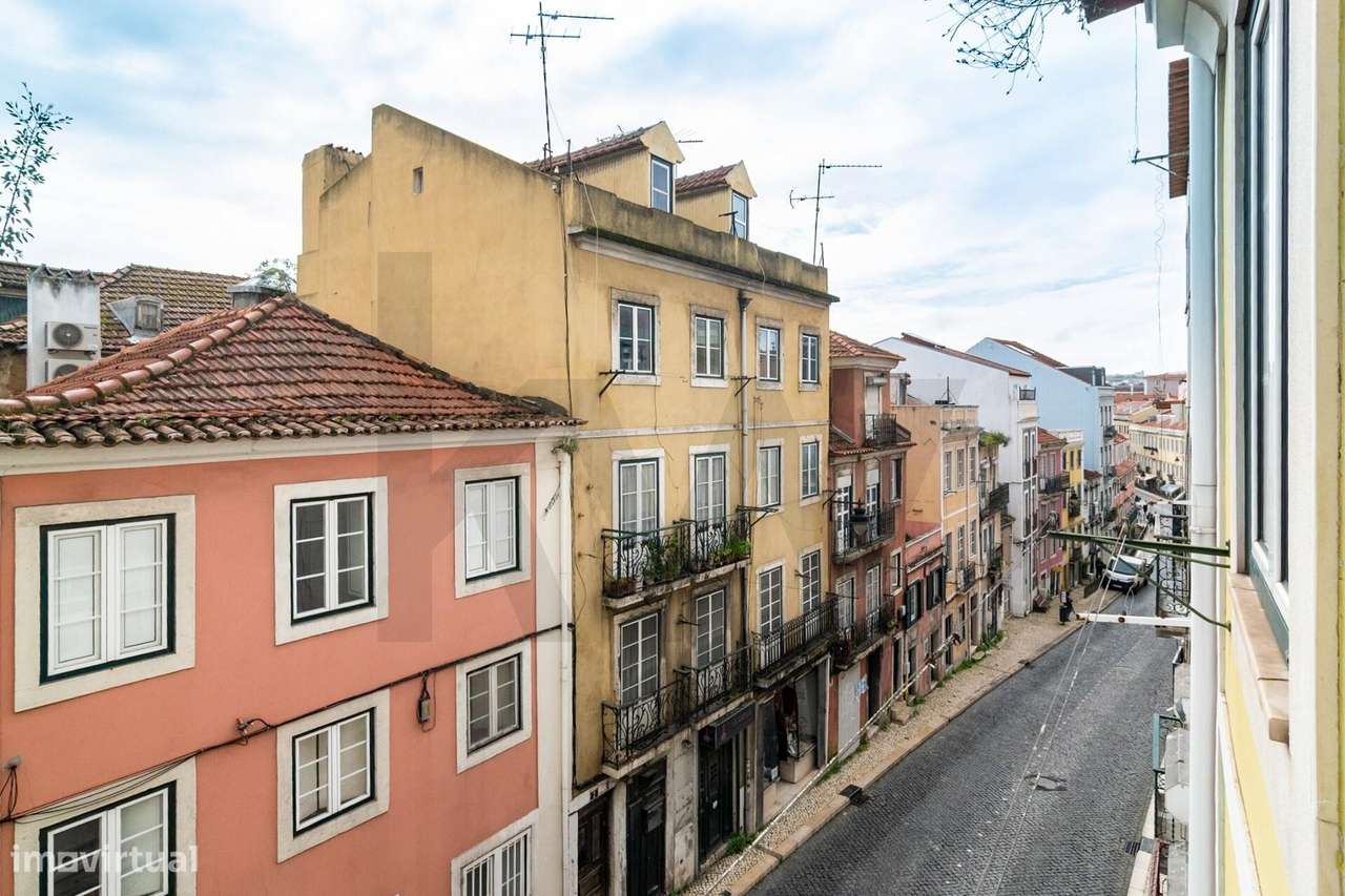 T2 Duplex com Vista Rio para Arrendamento | Estrela, Lisboa - Grande imagem: 3/33
