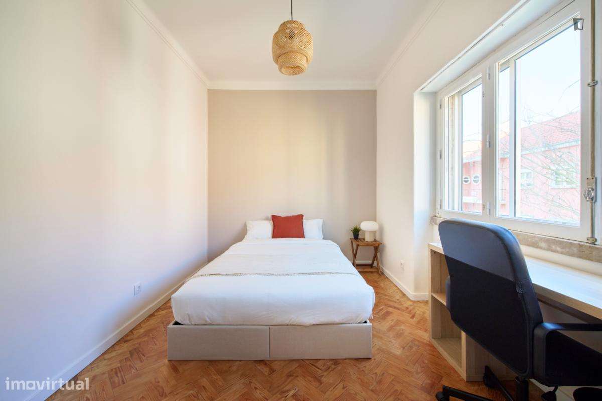 Quarto - localizado em Alvalade Lisbon - Grande imagem: 4/24