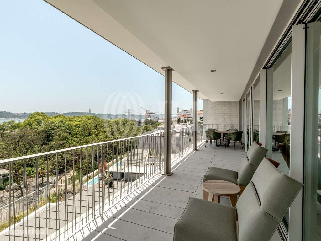 Apartamento T4 com garagem, vista de rio Santos, Lisboa - Grande imagem: 2/29