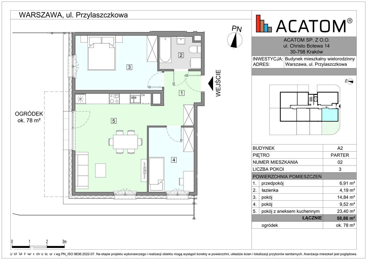 Wawer Go 2.0 | mieszkanie 3-pok. | A2_M02 - Pełny obrazek: 2/7