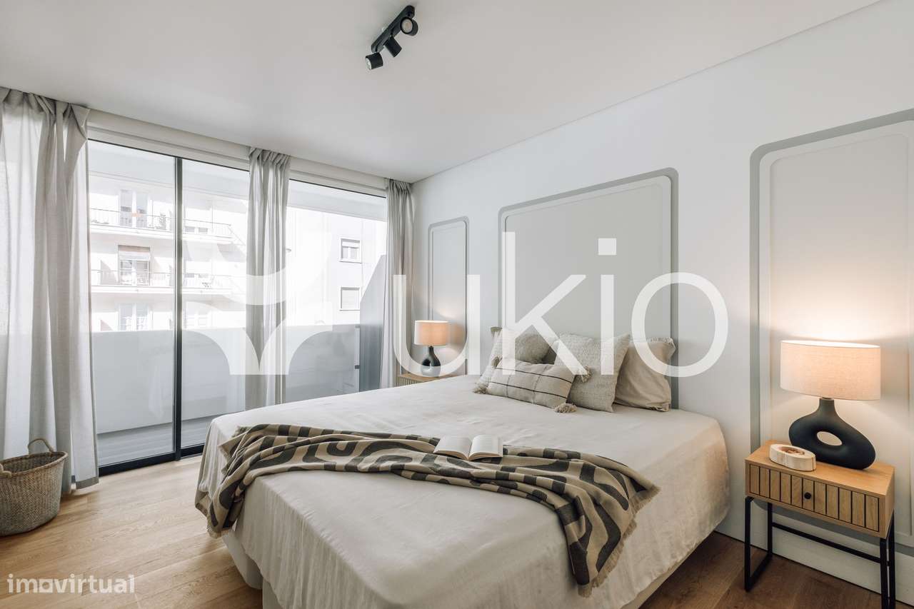 Apartamento T2 com ginásio e piscina em Amoreiras - Grande imagem: 4/22