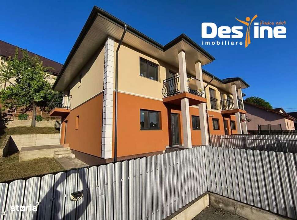 DUPLEX mediteranean 140 mp P+1 300 mp TEREN toate utilitatile - HORPAZ - Imagine principală: 4/19