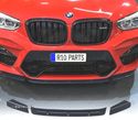 SPOILER LIP PARA BMW X4 18-20 LOOK ROCK PRETO MATE - 1