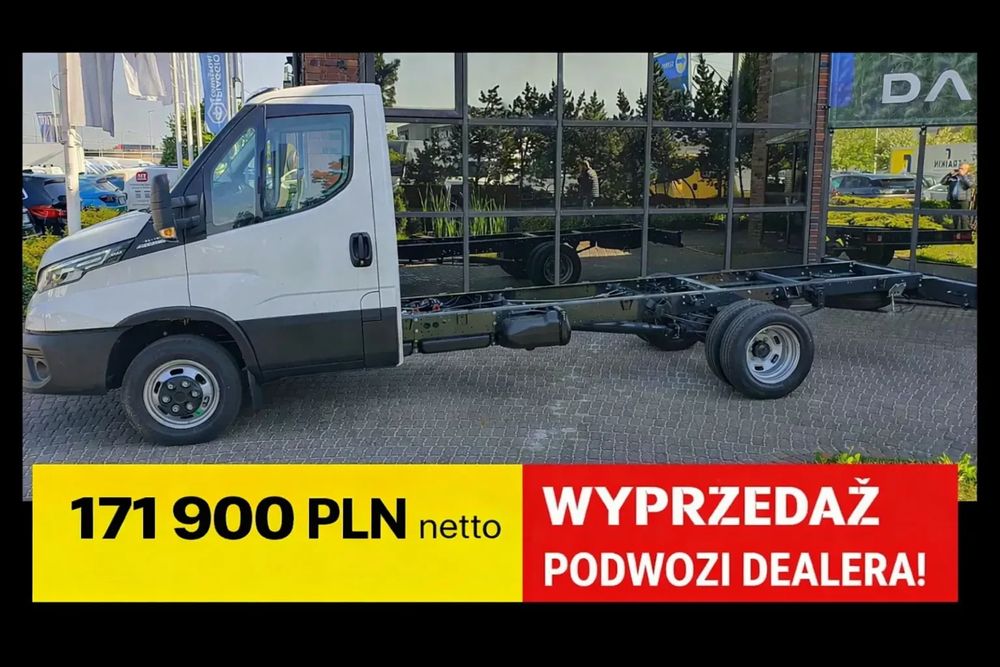 Iveco 50C18 Wyprzedaż podwozi DEALERA – ceny BEZ POWTÓRKI!