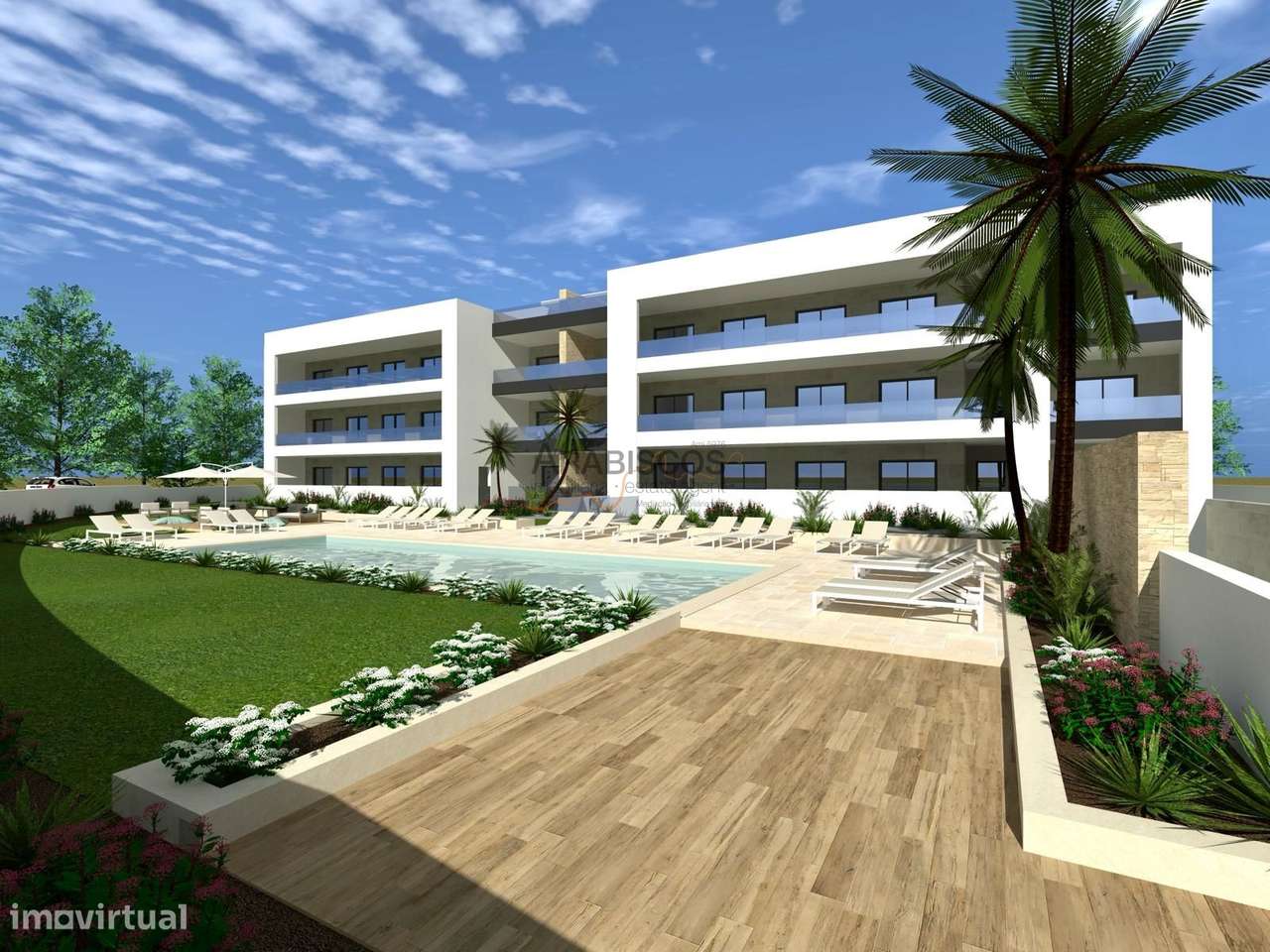 Apartamento T3 - Condomínio Privado - Piscina - Garagem - Má Partilha - Grande imagem: 2/21