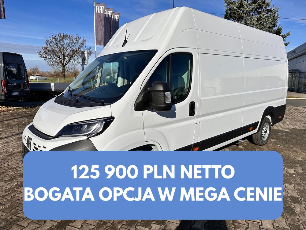 Fiat Ducato L4H3 180KM FULL WYPAS MAXI Największy 180 koni Bogate wyposażenie