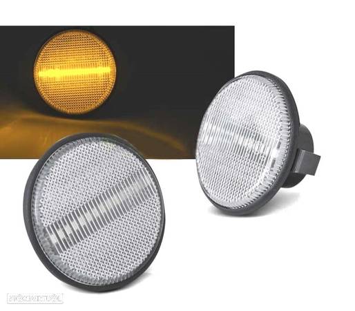 PISCAS LATERAIS PARA MAZDA MX5 89-15 LED BRANCO - 1