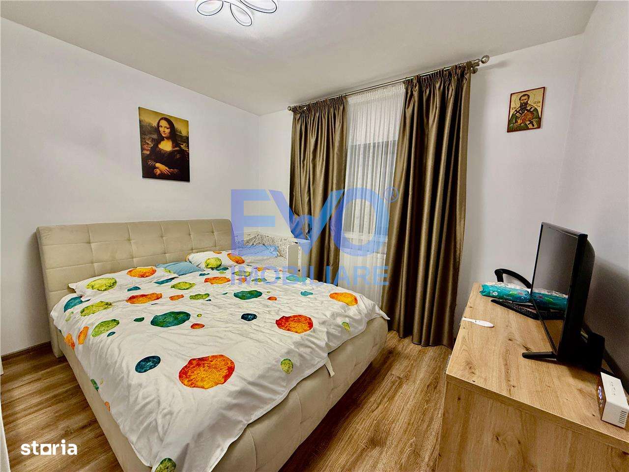 De vanzare,  apartament 3 camere, gradina 34mp, loc de parcare, Lunca-2