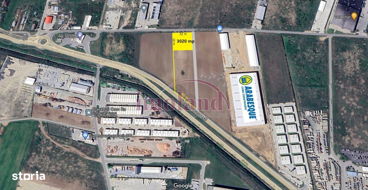 Investitie | Logistica | Productie | 3020 mp |  Centura Bucuresti |