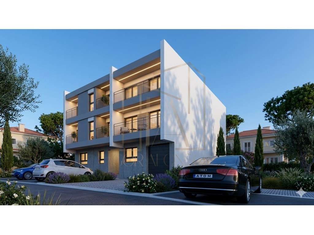 Apartamento moderno T3 com varanda e churrasqueira-4