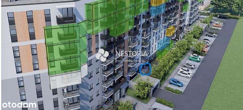 Okazaja/2 M/35,63 m²/balkon/Południk 17 - Pełny obrazek: 4/11