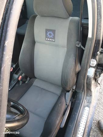 Interior Textil Fara Incalzire Scaun Scaune Fata Stanga Dreapta si Bancheta cu Spatar VW Golf 4 Hatchback 1998 - 2006 - 1