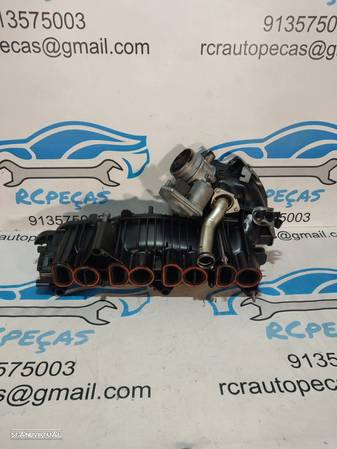 COLETOR ADMISSÃO EGR MOTOR BMW SERIE 1 E87 120D 2.0D 16V 177CV N47D20C 11617797384 7797384 11617798885 7798885 SERIE 1 E81 E82 E88 SERIE 3 E90 E91 E92 E93 SERIE 5 E60 E61 X1 E84 X3 E83 - 1